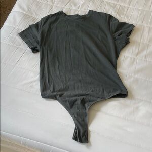 SKIMS Black Bodysuit